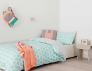 Scandi-meets-the-beach aesthetic design | 10 Awesome Kids Bedding - Tinyme Blog