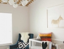 Modern geometric patterns with warm colors and textures | 10 Aztec Kids Rooms - Tinyme Blog