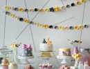 Yellow and grey baby shower | - Tinyme Blog