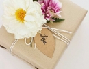 Fancy & crafty looking present | 10 Beautifully Wrapped Presents - Tinyme Blog