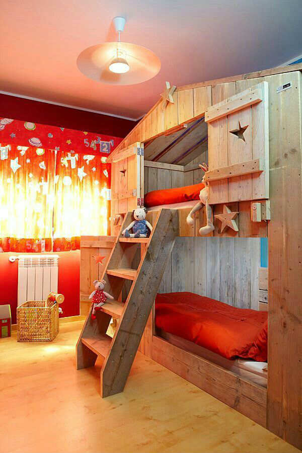 New Built In Bunk Beds for Large Space
