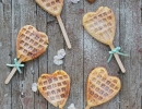 Apple waffles on a stick | - Tinyme Blog