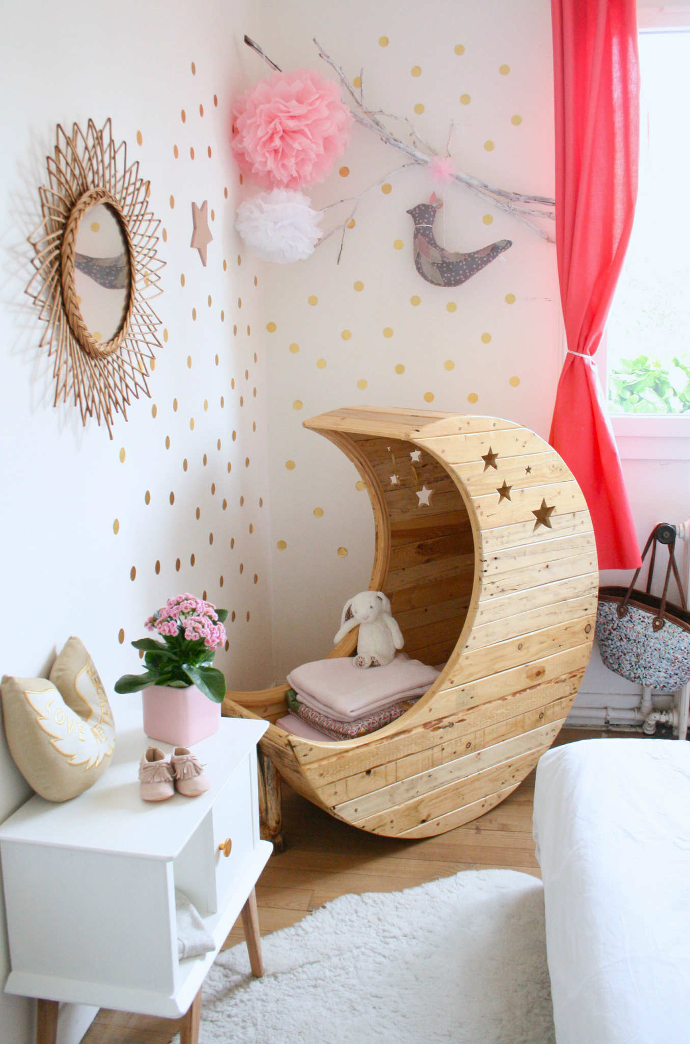 lovely baby cradle