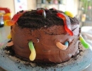 Fiercer and Bolder Roundworms Cake | 10 Brilliant Boys Cakes - Tinyme Blog