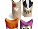 Toilet Paper Roll Characters | 10 Cardboard Crafts - Tinyme Blog