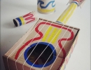 Cardboard Instruments | 10 Cardboard Crafts - Tinyme Blog
