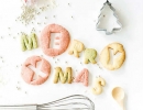 Lovely alphabet cookies | 10 Christmas Cookies - Tinyme Blog