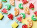 Captivating fruit kebab cookies | 10 Clever Cookies Part 2 - Tinyme Blog
