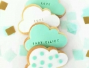 Fell in love with these cloud cookies | 10 Clever Cookies Part 3 - Tinyme Blog