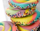 Fanciful twist rainbow marble cookies | 10 Clever Cookies - Tinyme Blog