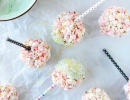 A new twist on popcorn balls | 10 Colourful Cotton Candy Treats - Tinyme Blog