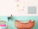 What’s better for a good night’s sleep than resting in a a bright modern nursery | 10 Colourful Nurseries - Tinyme Blog