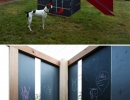 Creative Chalkboard Modern Playhouse | 10 Cool Playgrounds - Tinyme Blog