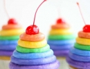 Rainbow frosting treat will make your precious moments even sweeter! | 10 Creative Cupcakes - Tinyme Blog