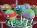 Ninja Turtle Cake Pops | 10 Cute Cake Pops - Tinyme Blog