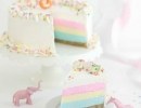 Sweetest cheesecake cake ever! | 10 Darling Girls Cakes - Tinyme Blog