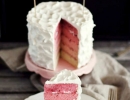 Fancy Ombre Pink Cake...discover a beautiful array of color-transitioning layers | 10 Darling Girls Cakes - Tinyme Blog