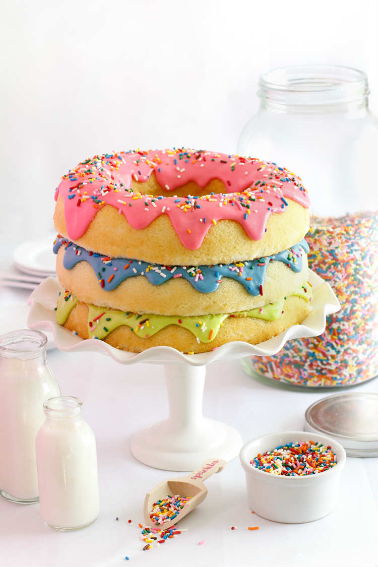 10 Delicious Donut Cakes - Tinyme Blog
 Doughnut Cake