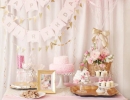 Sweet and whimsical hot air balloon themed | 10 Delightful Dessert Table Ideas - Tinyme Blog