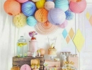 Wonderland pretty pastels for sweets table | 10 Delightful Dessert Table Ideas - Tinyme Blog