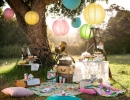 Sweet tea party | 10 Dreamy Picnic Set Ups - Tinyme Blog
