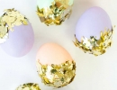 DIY Confetti Dipped Easter Eggs | 10 Easter Egg Decorating Ideas - Tinyme Blog