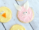 Simple easter cookies bunny chick | 10 Easy Easter Treats Part 2 - Tinyme Blog