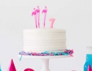 Flamingos cake toppers | 10 Fabulous Flamingo DIYS - Tinyme Blog