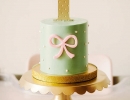 Girly bow themed first birthday | 10 First Birthday Party Ideas for Girls - Tinyme Blog