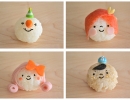 Rice Ball Faces | 10 Food Art Designs - Tinyme Blog