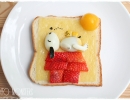 Sleeping Snoopy | 10 Food Art Designs - Tinyme Blog