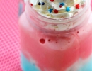 Patriotic Milkshake | 10 Fourth of July Food Ideas - Tinyme Blog