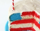 Cool Flag Cake | 10 Fourth of July Food Ideas - Tinyme Blog