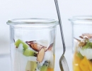 Tropical Fruit Parfait | 10 Fruity Snacks - Tinyme Blog