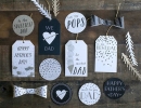 Handsome Graphic Black and Tan Prints | 10 Lovely Little Boys Rooms Part 5 - Tinyme Blog
