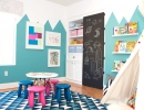 Bright and fun playroom | 10 Fun & Friendly Playrooms Part 2 - Tinyme Blog
