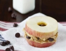 Apple Sandwiches...absolutely breadless! | 10 Fun Healthy Snacks Part 2 - Tinyme Blog