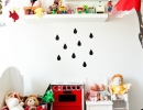 Raindrops Decal | 10 Fun Kids Playrooms - Tinyme Blog