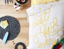 Fun yet sophisticated quilt cover set | 10 Fun & Loony Bed Linen - Tinyme Blog