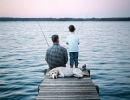 Fishing at Sunrise | 10 Fun Things To Do With Your Dad - Tinyme Blog