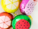 Sweet fruit slice balloons | 10 Funtastic Balloon DIYs - Tinyme Blog