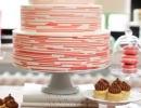 Seriously Stripey Cake | 10 Geometric Cakes - Tinyme Blog