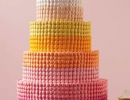 M&M’s Cake | 10 Geometric Cakes - Tinyme Blog