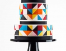 Colour Block Cake | 10 Geometric Cakes - Tinyme Blog