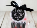 Toe-tally awesome teacher gift | 10 Gift Ideas for Teachers - Tinyme Blog