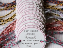 Fun to do friendship bracelet | 10 Gift Ideas for Teachers - Tinyme Blog