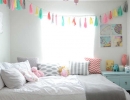 Colorful garlands in a girl land | 10 Gorgeous Girls Rooms Part 3 - Tinyme Blog