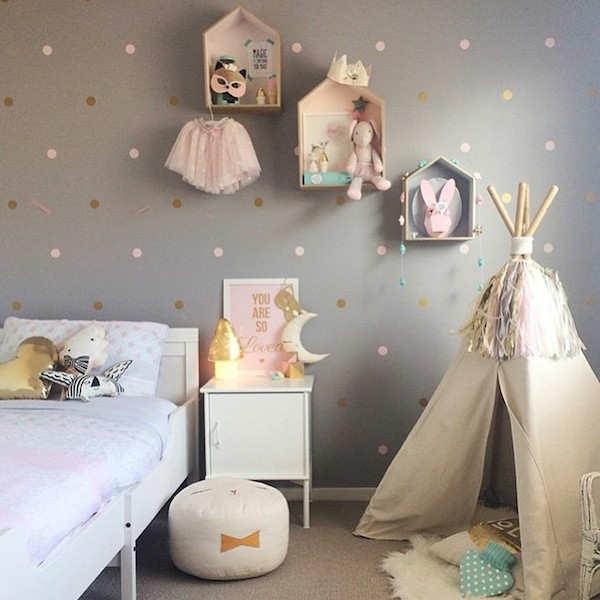 10 Gorgeous Gold Kids Rooms Tinyme Blog