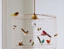 Wonderful bird cage chandelier | 10 Illuminating Kids Lights - Tinyme Blog
