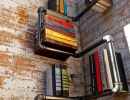 Creative raw pipe storage shelves | - Tinyme Blog